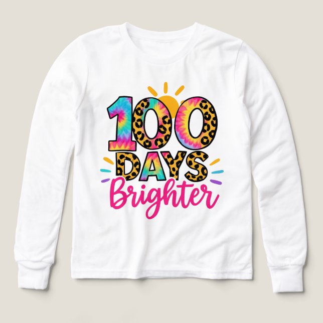 100 Days Brighter School (Design Front)