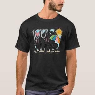 100 Days Closer To Summer 100th Day Of School Bea T-Shirt