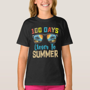 100 Days Closer To Summer Vacation School T-Shirt