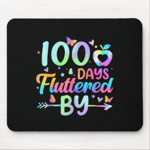 100 Days Fluttered By - 100th Day Of School Mouse Pad