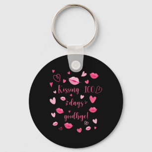 100 Days Good 100 Days Of School Teacher And Stude Key Ring