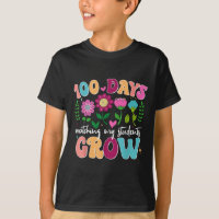 100 Days Growing Boho Flowers Teacher 100th Day