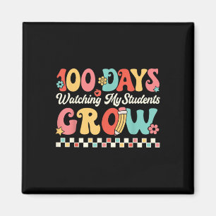 100 Days Growing With Students 100th Day Of Magnet