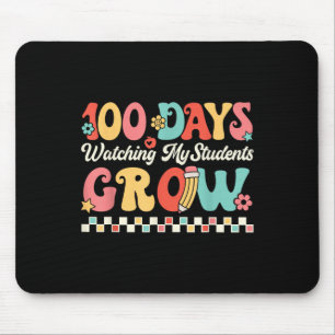 100 Days Growing With Students 100th Day Of Mouse Pad