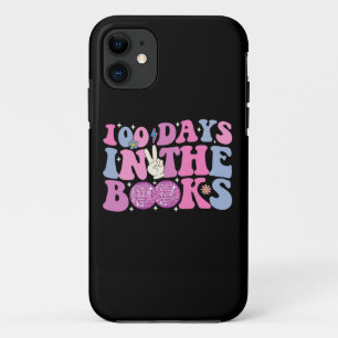 100 Days In The Books Disco Ball Groovy Retro Case-Mate iPhone Case