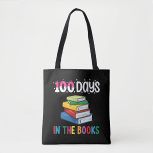 100 Days In The Books School Reading Librarian Tote Bag