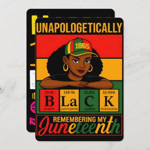 100 Days Learning Black History 2026 Poster  Holiday Card