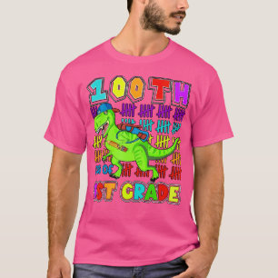 100 Days Of 1St Grade 100Th Day Of School Cute Tre T-Shirt