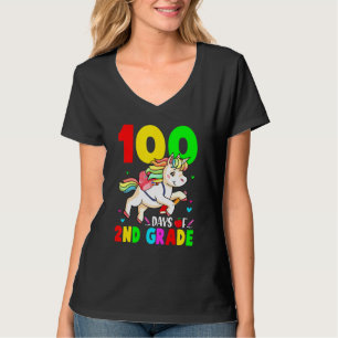 100 Days Of 2nd Grade Cute 100th Day Of School Uni T-Shirt