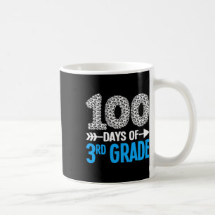 100 Days Of 3rd Grade Soccer Sport Teachers Kids 1 Coffee Mug