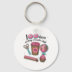 100 Days Of Doing Teacher Stuff, Happy 100 Days Of Key Ring