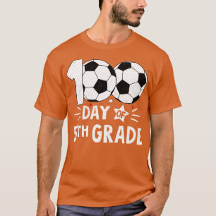 100 Days Of Fifth Grade Teacher 100th Day Of Schoo T-Shirt