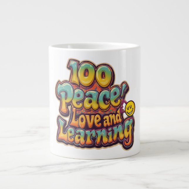 100 Days of Groovy Learning Large Coffee Mug (Front)