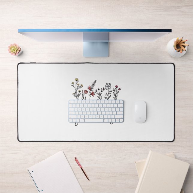 100 Days of Growing Gerdening Plants School  Desk Mat (Office 1)