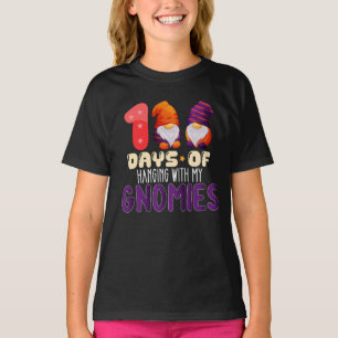 100 Days Of Hanging With My Gnomies School T-Shirt
