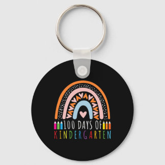 100 Days Of Kindergarten 100th Day Of School For T Key Ring