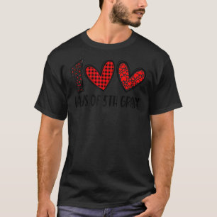 100 Days of Loving 5th Grade 100th Day Of School T T-Shirt