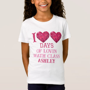 100 days of loving math class  T-Shirt