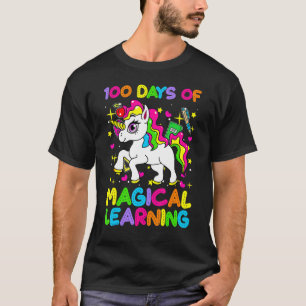 100 Days Of Magical Learning 100th Day Of School U T-Shirt