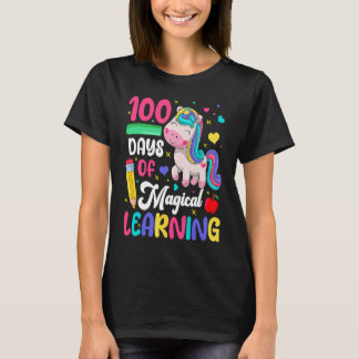 100 Days Of Magical Learning 100th Day Of School U T-Shirt