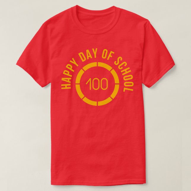 100 days of magical learning school T-Shirt (Design Front)