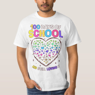 100 Days Of School 100th Day Of School Teacher Stu T-Shirt