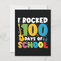 100 days of school 2025 invition