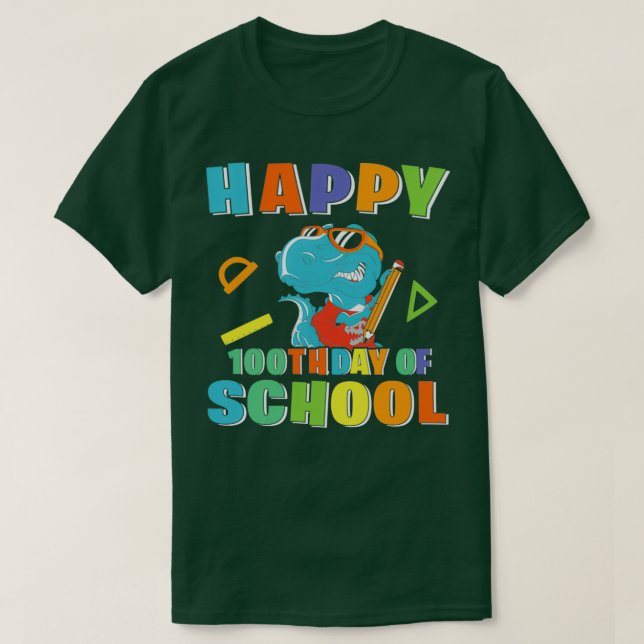 100 Days of School 38 T-Shirt (Design Front)