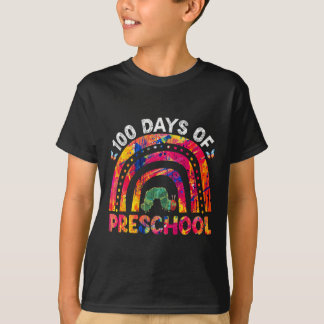 100 Days Of School Afro Girl Kids 100th Day Teache T-Shirt