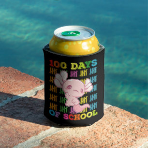 100 Days Of School Axolotl Teacher Can Cooler