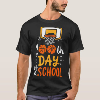 100 Days Of School Basball T-Shirt