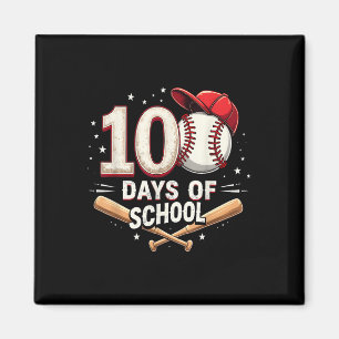 100 Days Of School Baseball 100th Day Of School Magnet