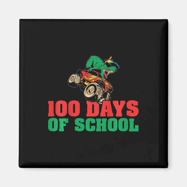 100 Days Of School Boys 100th Day Of School 1  Magnet (Front)