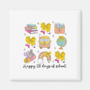100 Days Of School Bruh School Teachers Kids Boys Magnet