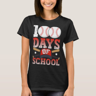 100 Days Of School Bysebyll 100th Day For Student  T-Shirt