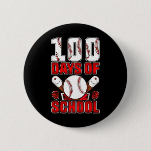 100 Days Of School Bysebyll Byt 100th Day Of Schoo 6 Cm Round Badge