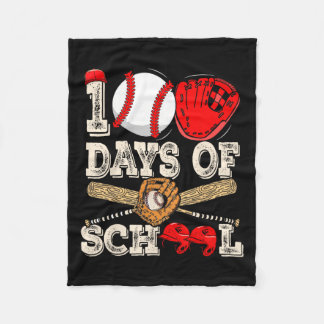 100 Days Of School Bysell 100th Day  Fleece Blanket