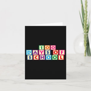 100 Days Of School Card