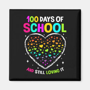 100 Days Of School Celebrate 100th Day Of School B Magnet