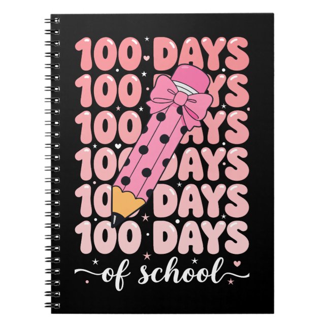 100 days of school celebration notebook (Front)