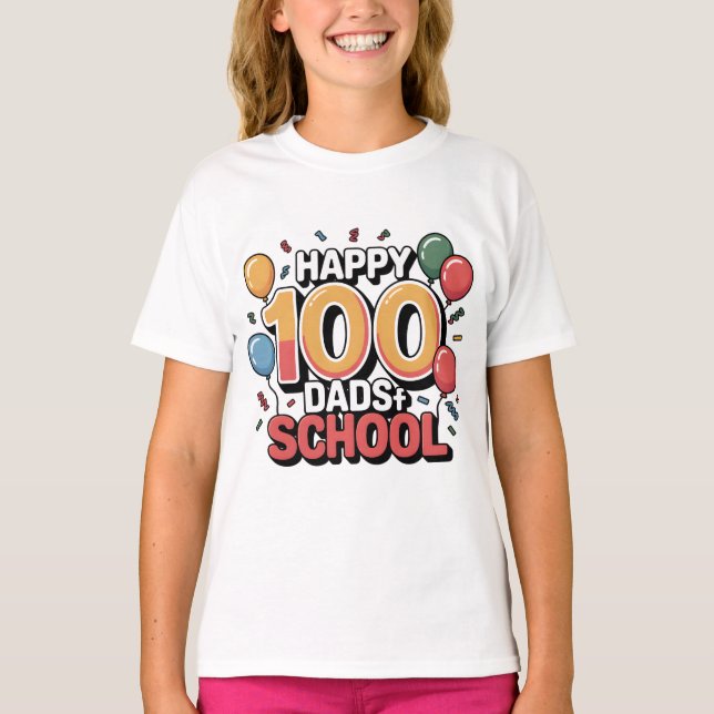 100 Days of School Celebration Tee (Front)
