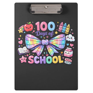 100 Days Of School  Clipboard