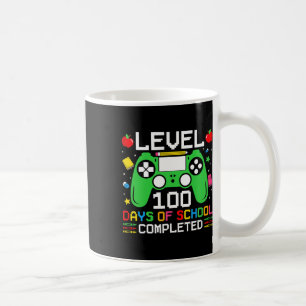 100 Days Of School Completed Gaming Toddler Boy Coffee Mug