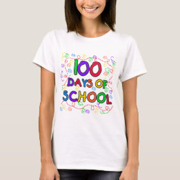 100 Days of School Confetti Tshirts and Gifts