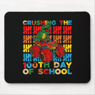 100 Days Of School Crushing The 100th Day Of Schoo Mouse Pad
