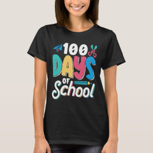 100 Days Of School Cute Cl Kids Pupil  T-Shirt