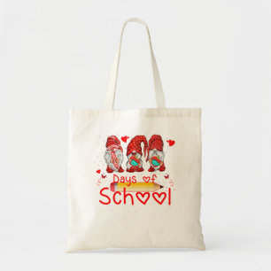 100 Days Of School Cute Gnomes Virtual Learning Tote Bag