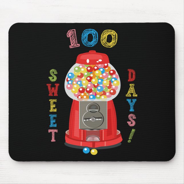 100 Days of School Design 100 Days of School Gumba Mouse Pad (Front)