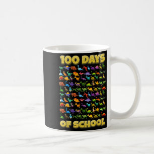 100 Days Of School Dinosaur 100 Days Smarter  Coffee Mug