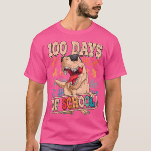 100 Days Of School Dinosaur 100Th Day Of School T T-Shirt
